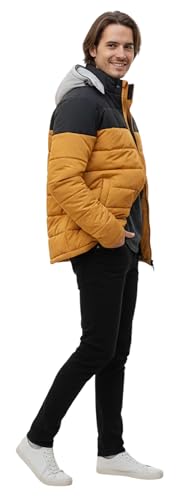 Image of Quark Export Quality Reversible Puffer Jacket in GLD Material best for Winterwear /Hiking /Biking /Camping /Mountaineering /Racing /Climbing /Tracking(Control Temperature up to 3 Degree Celsius.)(3C)