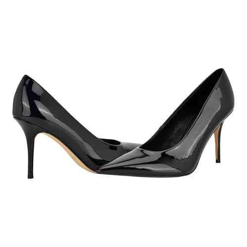 Calvin Klein Women's Leciey Pump, Black Patent 001, 72
