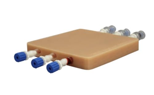 Image of IV Simulation Trainer (intravenous, venous, Phlebotomy) Model for IV and Blood Draw Practice - Hand Made in The USA