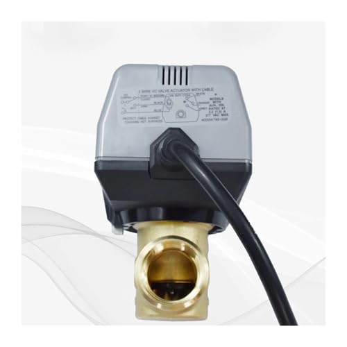 Válvula de cierre motorizada VC6013 DN20 de latón de 2 vías CA 220V 4