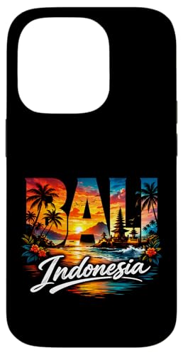 I Love Bali �C���h�l�V�A �o�P�[�V���� ���y�Y �X�}�z�P�[�X iPhone 14 Pro �p