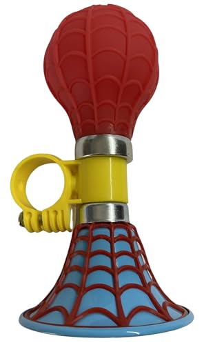 Volare Spiderman Klaxon de vélo pour enfant à partir de 3 ans Jouet d'extérieur Motif Spidey et ses super amis – vue 3