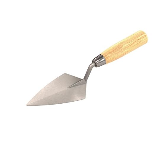Bon Tool 48-111 Pointing Trowel - Econo 5-1/2" X 2-3/4" Wood Handle