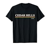 cedarwood state plain t shirts Léger, Coupe classique, manche à double couture et ourlet à la base