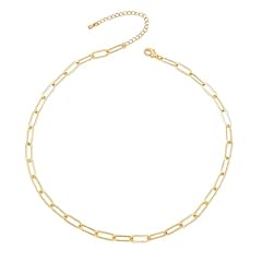 Chunky PaperClip Necklace