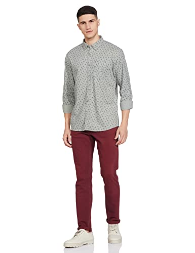 Image of Diverse Men's Slim Fit N9 Wash Casual Shirt