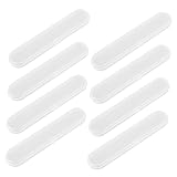 Beatifufu 8 Stück Teiliges PP Aufbewahrungsbox Transparent Langlebig Multifunktional Kompakt zur Organisation von Besteck Kleinteilen und Zubehör Tragbar für Haushalt und Büro