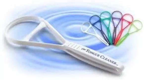 6 Pureline Tongue Cleaner Scraper Oralcare Colors Vary SET OF 6