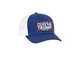 Trenz Shirt Company Don't Blame Me I Voted for Trump Funny Political Men's Mesh Back Trucker Hat,...