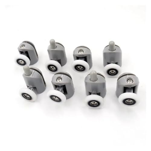Roues de cabine de douche 23mm poulies de remplacement pour rail de porte de douche 8x