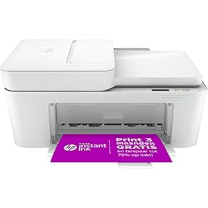 HP DeskJet Plus 4120 All-in-One, Draadloze Wifi kleuren inktjet printer voor thuis (Printen, kopiëren, scannen, mobiele…