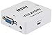 Portta WSPETVHP VGA Plus 3.5mm Audio to HDMI Mini Converter Adapter for HDTV 1080P - Not for Windows 10
