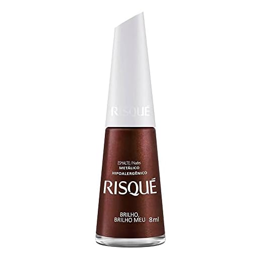 Esmalte Metálico Brilho Brilho Meu, Risqué