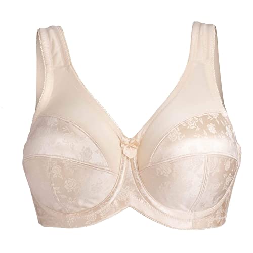 Cortland Intimates Full Figure Super Support Bra, Fawn, 40Ddd #TOP3