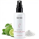 SNB Professional Schutzlotion für Haut & Nägel – 100 ml | Mit Bergamottöl | Für gepflegte Nagelhaut & gesunde Nägel | Pflegelotion für Zehen & Nagelfalz | Ideal für tägliche Fußpflege & Studio