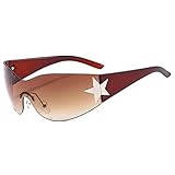 ✣Regalo perfecto: estas gafas sin montura son un regalo perfecto para tus amigos o familiares que aman la moda y la nostalgia. Ya sea que te vayas de vacaciones, son un artículo imprescindible para completar tu look.