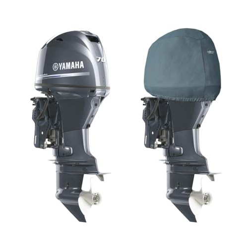 Oceansouth Custom Fit Cowling Storage Covers for Yamaha Outboard Engine (F50H-F70A 4CYL 996cc (From 2010 up to 2024)) (For storage only)