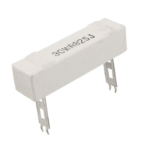 Aexit 30W 0.825�I�[��DIP�}�E���g�Z���~�b�N�Z�����g�p���[���W�X�^(30W 0,825 Ohm Ohmm R?sistance de Ciment En C?ramique