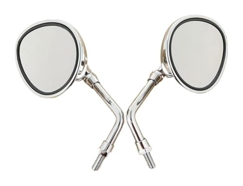 Rétroviseur moto argent pour Indian Chief Classic Vintage 2014 2015 2016 2017 2018 2019 2020