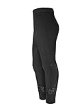 Kinderbekleidung maximo Mädchen Glitzergarn Herzen Vollfrottee Strumpfhose, Grau (Carbon Meliert/Move 1858), (Herstellergröße: 134/146)