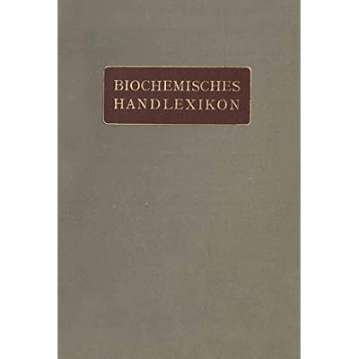 Biochemisches Handlexikon