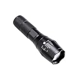 Awlve Hyperxlight Pro - Ultrahelle Taktische Taschenlampe, Taschenlampe Led Extrem Hell Mit 5 Modi, Ip65 Wasserdicht Handlampe, Bis Zu 12 Stunden Akkulaufzeit Kinder für Camping, Wandern (1 Stück)