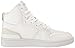 Lacoste Women's L001 MID Sneaker, WHT/WHT, 7