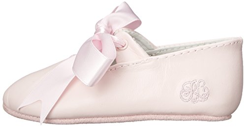 Ralph Lauren Layette Briley Ballet Crib Shoe (Infant/Toddler),Pink Lambskin,0 M Us Infant #TOP7