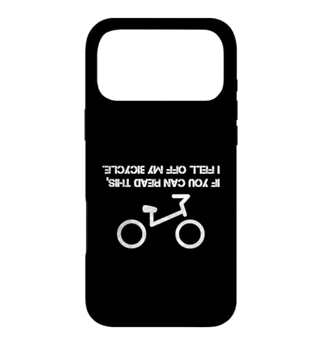 Bike Rider If You Can Read This I Fell Off My Bicycle �X�}�z�P�[�X iPhone 17 Pro Max �p