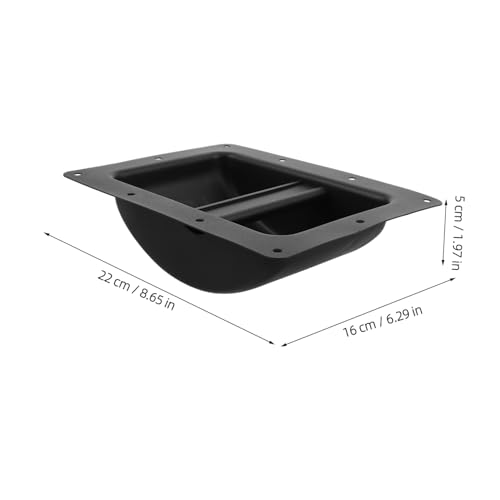 BESTonZON Speaker Cabinet Handle Replacements Grasp Holders for and Secure Support Sturdy Design Stylish Matte Finish for Speaker Enclosures and Audio Equipment