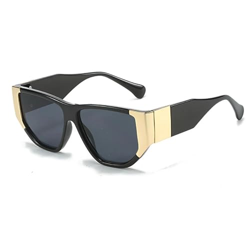 Lunettes de soleil colorées à la mode avec verres dégradés unisexes