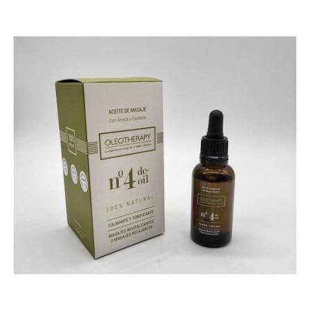 OLEOTHERAPY - Aceite Descontracturante Nº 4 - Con Árnica y Aceites Esenciales - 30ml - Pack de 2