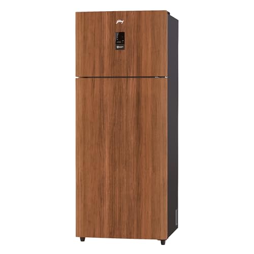 Image of Godrej 472 L 2 Star With AI Tech, 6-In-1 Convertible Freezer, 95%+ Food Surface Disinfection Inverter Frost Free Double Door Regalis Refrigerator (RF EON 474B RCI RS WD, Rose Wood)