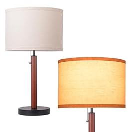 Mid Century Table Lamp,Walnut...