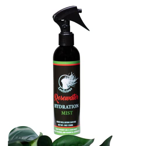 LOCLICIOUS Hydrating Rose Water Mist