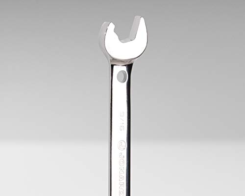 Jonard Tools ASW-916, Double Ended Speed Wrench, Angled Head, 9/16"