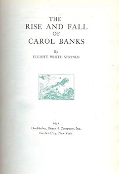 Hardcover The rise and fall of Carol Banks, Book