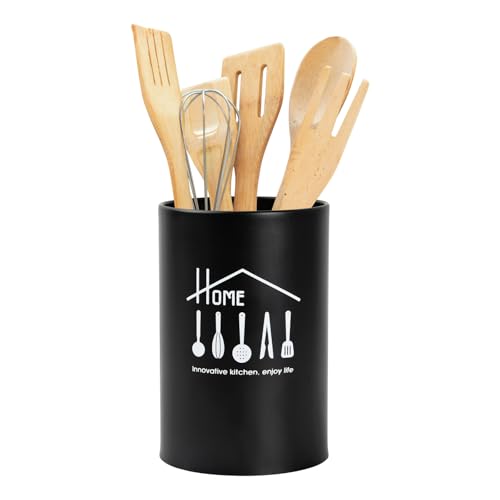 YILANJIN Récipient pour Vaisselle, Porte Couverts Cuisine en Acier Inoxydable, Organisateur D'ustensiles de Cuisine, Pot à Ustensile Boite de Rangement pour...