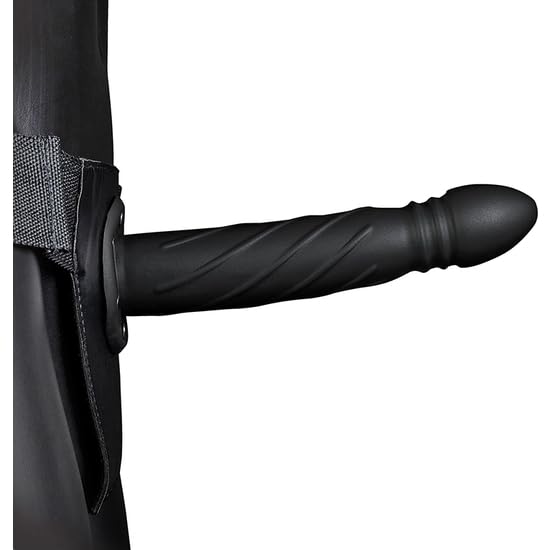 OUCH!-STRAP-ON HUECO TRENZADO - 8/20 CM-NEGRO