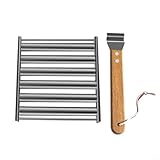 Photo Gallery effifish griglia a rullo per salsicce per barbecue, in acciaio inox, con 3 opzioni di dimensioni per cucinare all aperto (medio) Photo Gallery effifish griglia a rullo per salsicce per barbecue, in acciaio inox, con 3 opzioni di dimensioni per cucinare all aperto (medio)