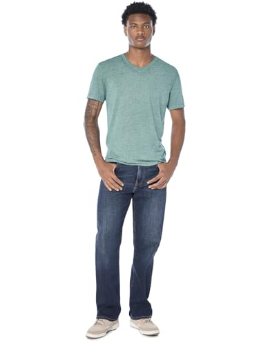 Image of Lucky Brand Men's Venice Burnout V Neck Tee
