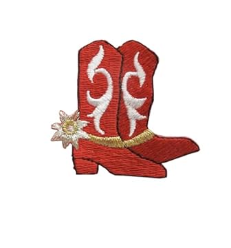cowboy boot embroidery design