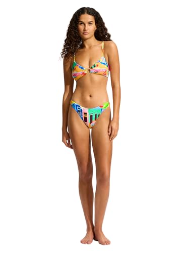 Maillot de bain Seafolly brassière haut de gamme couleur Cuba Turquoise