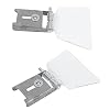2Pcs Bench Grinder Eyeshield 304 Stainless Steel Grinder Eye Safety Cover Attachment Accessories