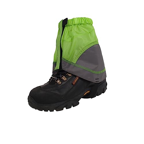 LIOOBO 1 Pair Hiking Ankle Gaiters for Women Waterproof Shoe Covers Low Gaiters Elastic Band for Hiking Walking Backpacking Hunting Climbing