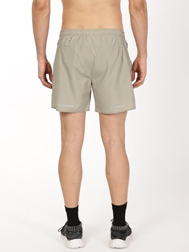 Image of Men's Performance Shorts with Built-in Brief | Quick-Dry, Lightweight Athletic Shorts for Running, Gym, Cycling & Crossfit