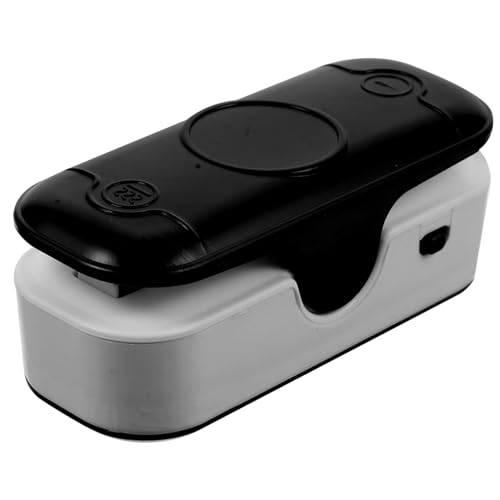 TOPPERFUN 3 Piezas Máquina Selladora Portátil Recargable Máquina De Envasado Al Vacío Selladores Máquina Selladora De Virutas De Mano Sellador De Tarros De Conservas Bolsas El Plastico Black
