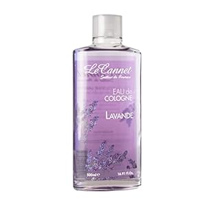 LE CANNET | Eau de Cologne – Eau de Cologne Femme, Parfum Naturel et Sensation de Fraîcheur, Parfait pour ceux qui aiment les parfums les plus classiques, lavande, 500 ml