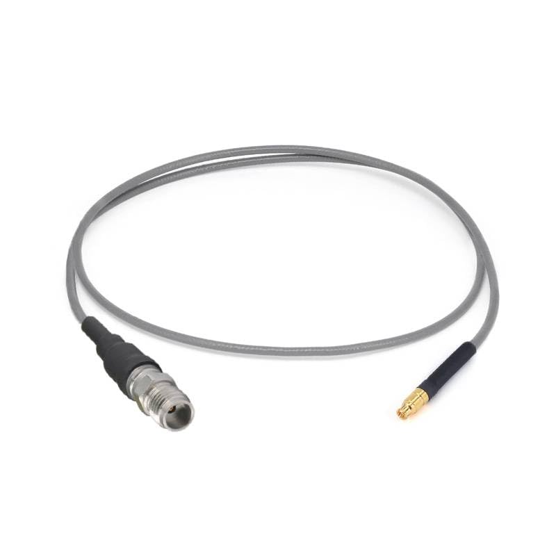 RF Cable Assembly, 1.85mm Female to GPPO Female, DC-65GHz, Low Loss Phase Stable (500 mm)
