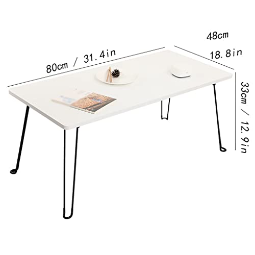 Table basse pliante salon table d'appoint de maison et petite table à thé TUSUOD